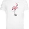 Men's T-shirt Flamingo Baller - white