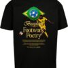 Men's T-shirt Footwork Poetry Oversize black
