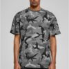 Men's T-shirt Heavy Oversized Camo Tee dark camouflage