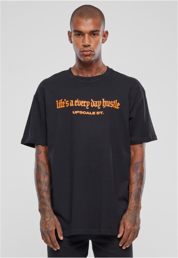 Men's T-shirt Hustle Oversize black