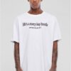 Men's T-shirt Hustle Oversize white