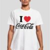 Men's T-shirt I Love Coca Cola white