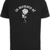 Men's T-shirt In Memory Of... Black