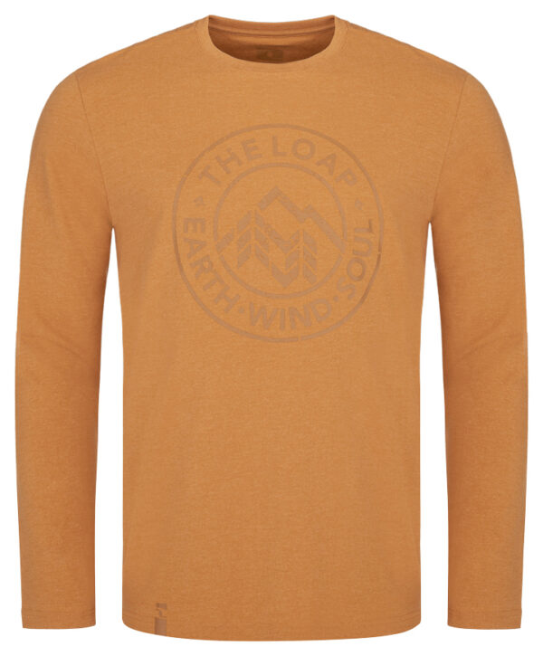 Men's T-shirt LOAP BODAR Yellow