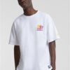 Men's T-shirt Logo Canvas Belt white