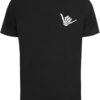Men's T-shirt Loose Bones black