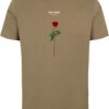 Men's T-shirt Lost Youth Rose - olive