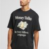 Men's T-shirt Money Talks Oversize black