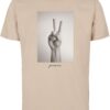 Men's T-shirt Peace - beige