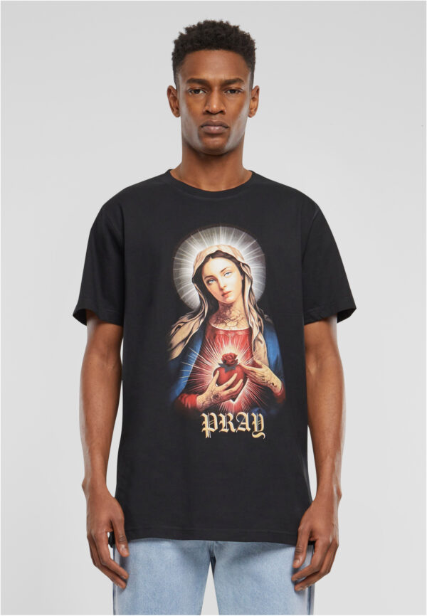Men's T-shirt Praying Mary black Men's T-shirt Praying Mary black