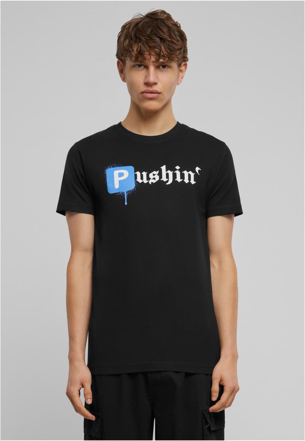 Men's T-shirt Pushin - black
