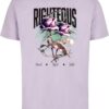 Men's T-shirt Righteous Roses lilac