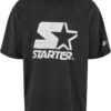 Men's T-shirt Starter Logo Oversize Acid black
