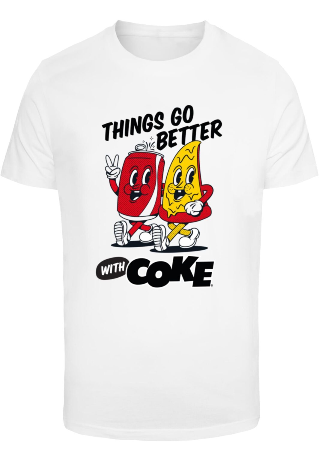 Men's T-shirt Things Go Better with Coke white