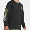 Men's T-shirt Under Armour Curry HW Verbiage LS Tee-BLK - Men's