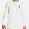 Men's T-shirt Under Armour Curry HW Verbiage LS Tee-WHT - Men's