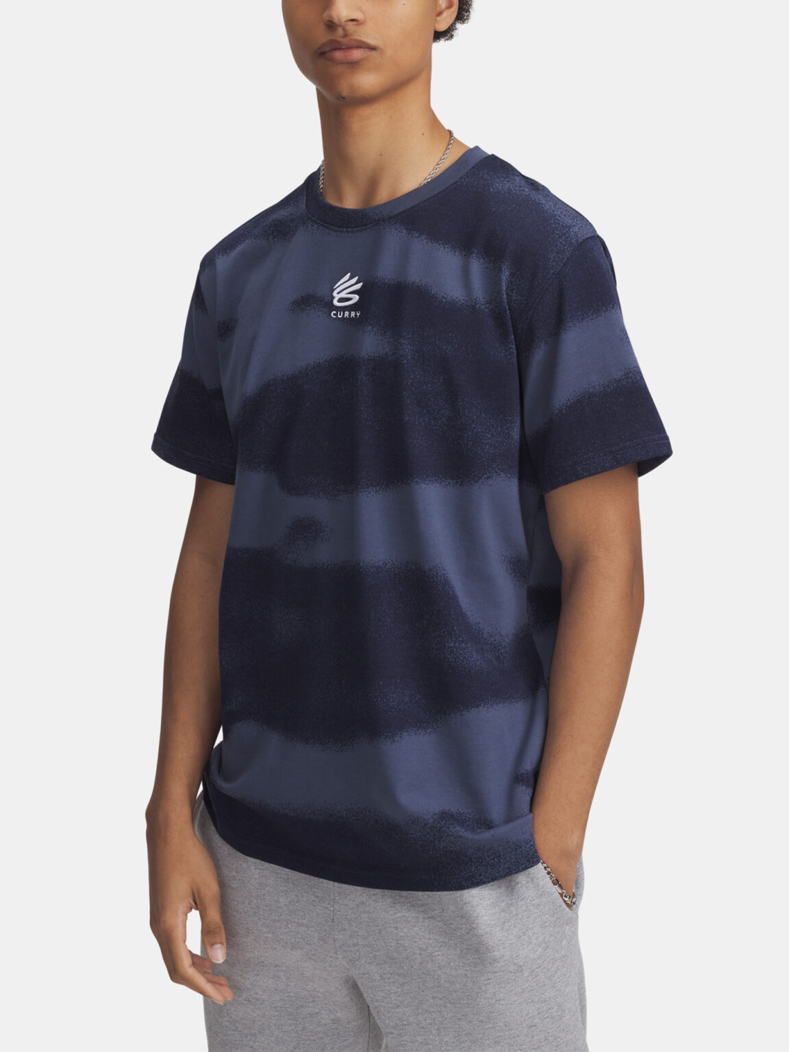 Men's T-shirt Under Armour Curry Hvyweight Logo Tee - Men's