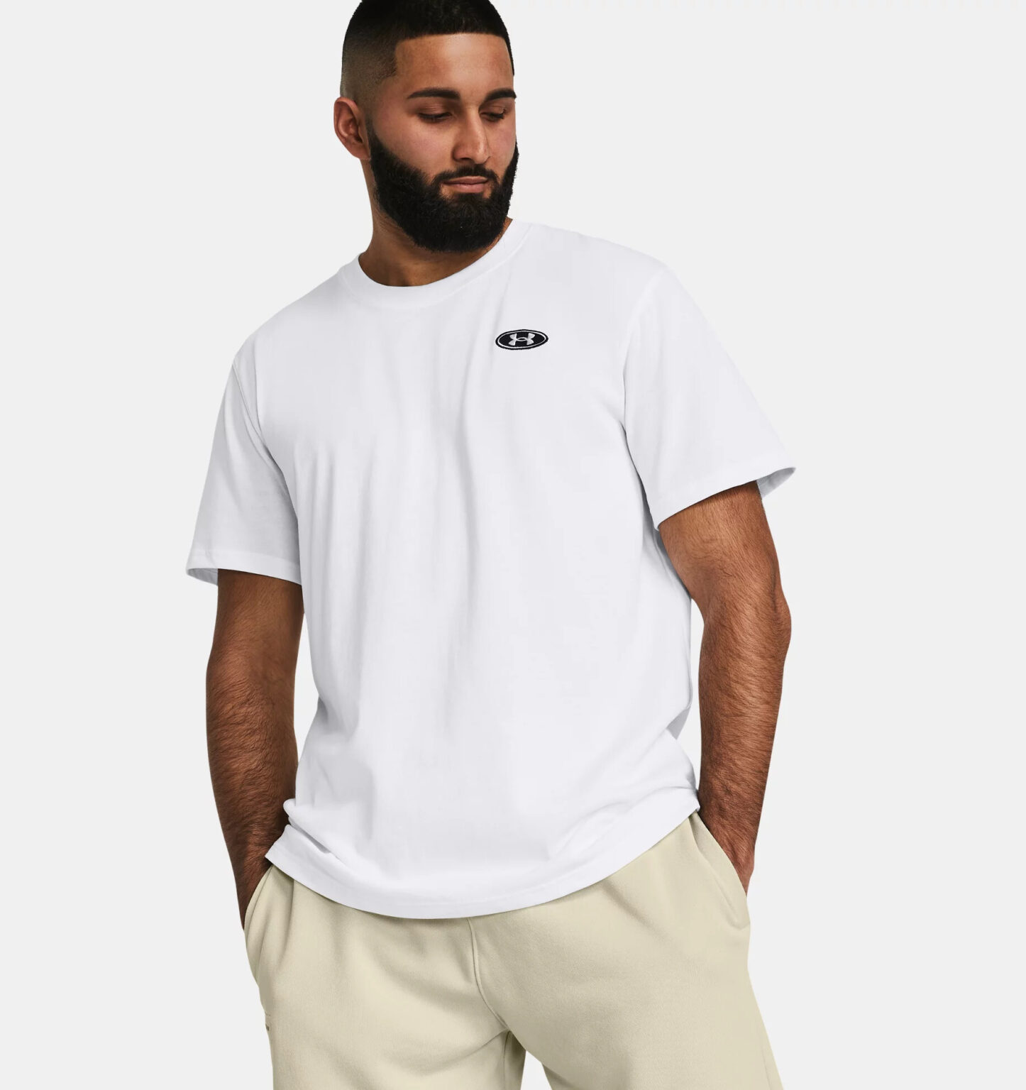 Men's T-shirt Under Armour HW LC PATCH SS