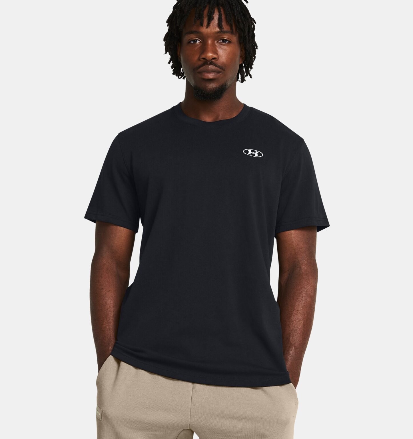 Men's T-shirt Under Armour HW LC Patch SS