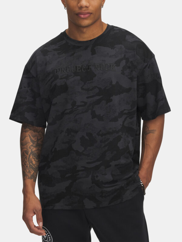 Men's T-shirt Under Armour Pjt Rck Hwt AOP SS - Men's