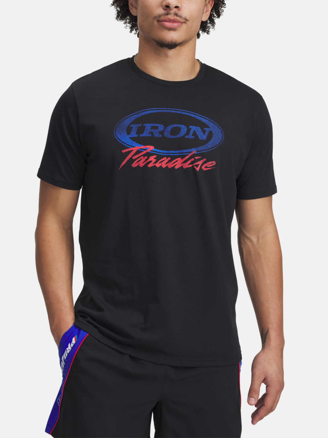 Men's T-shirt Under Armour Pjt Rck Iron SS - Men's