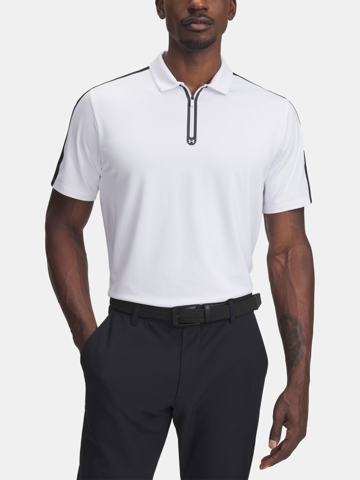 Men's T-shirt Under Armour UA Drive Zip Polo - Men's