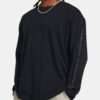 Men's T-shirt Under Armour UA HW TONAL WORDMARK LS-BLK - Men's