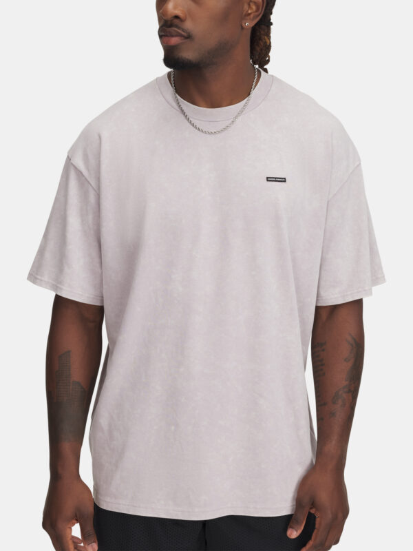 Men's T-shirt Under Armour UA M HW OS LOGO WASH SS - Men's