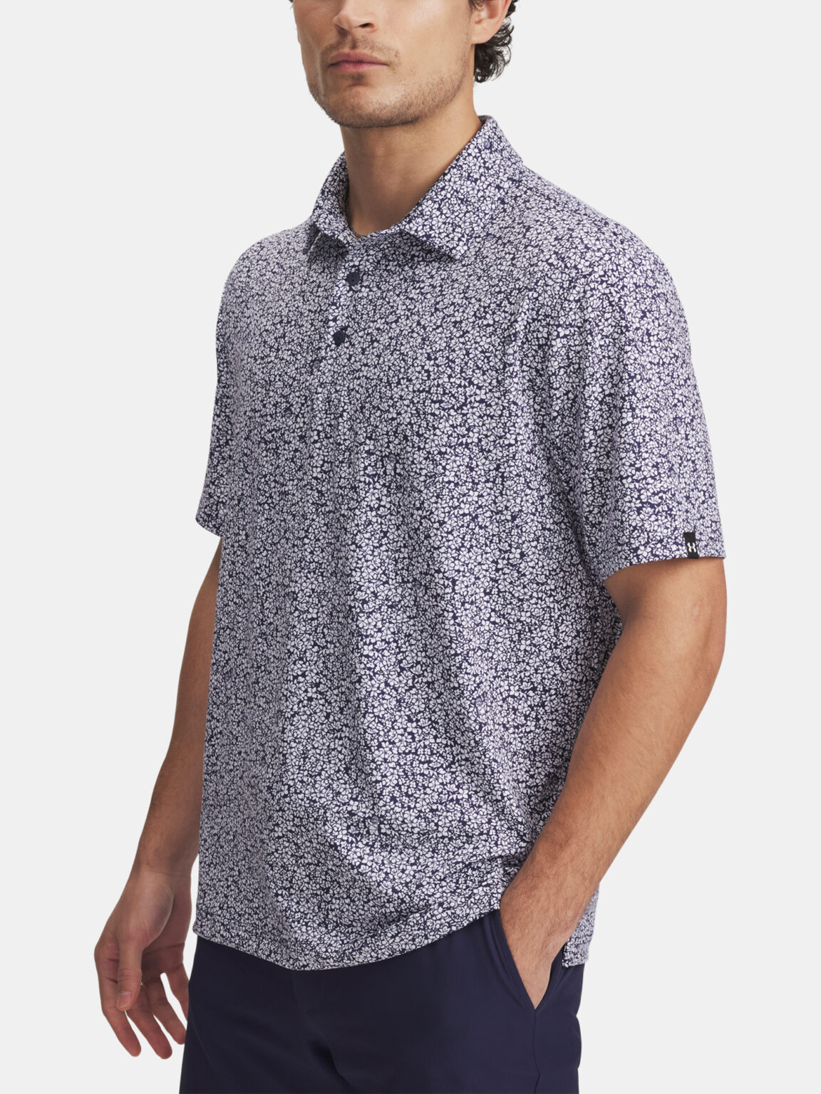 Men's T-shirt Under Armour UA Plyoff 3.0 Prntd Polo LB - Men's