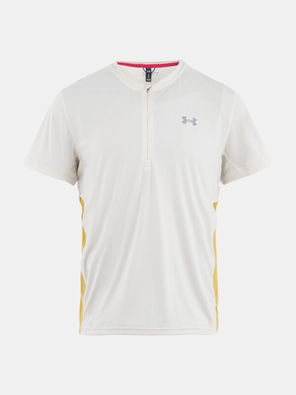 Men's T-shirt Under Armour UA TRAIL RUN ZIP SS - Men's