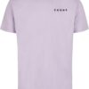Men's T-shirt with Trust Dove lilac inscription on the back