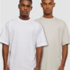 Men's T-shirts UC Tall Tee 2-Pack - beige+white