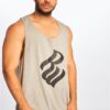 Men's Tank Top Basic Grey/Black