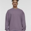 Men's Terry Crew Hoodie Purple