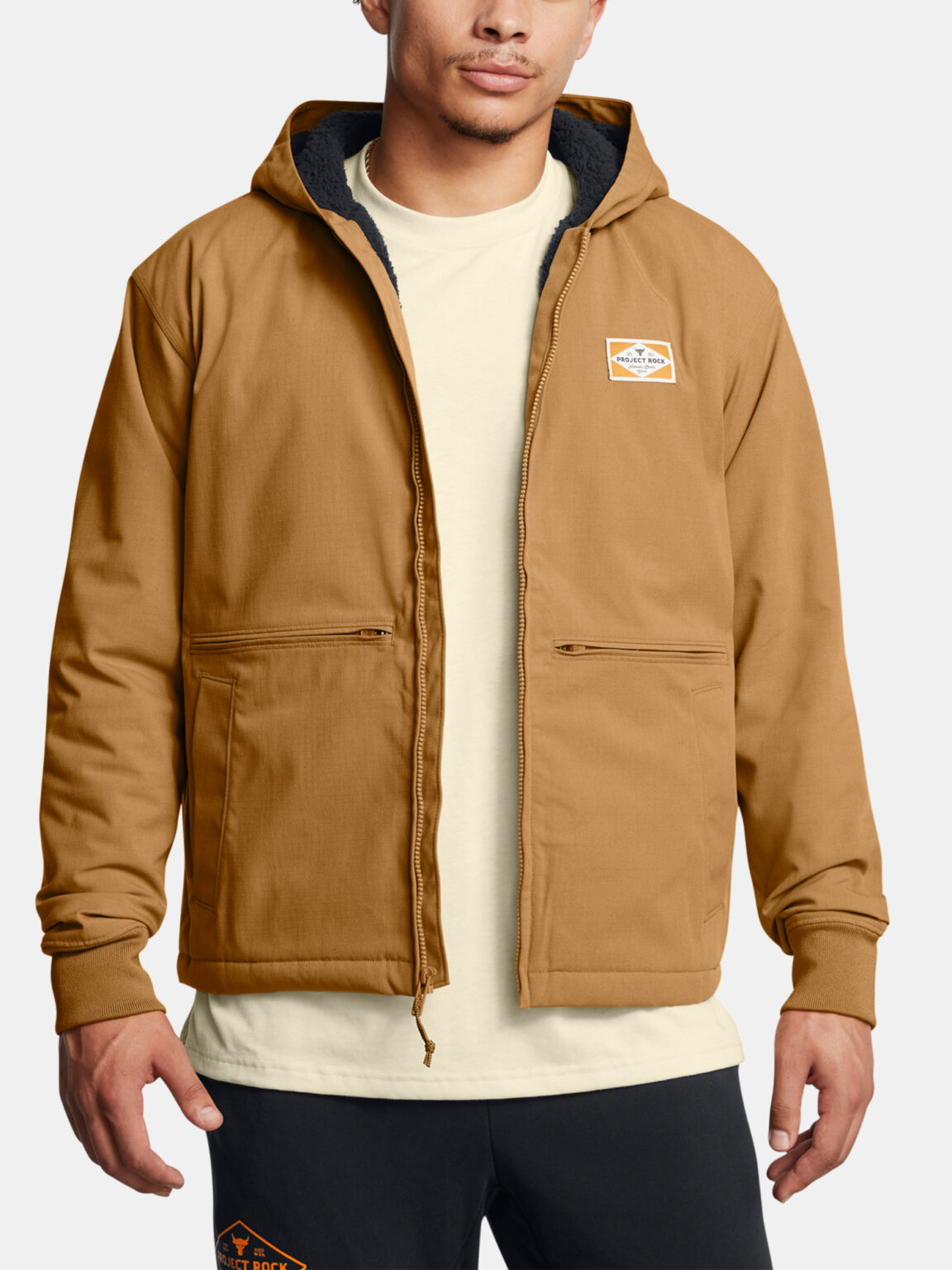 Men's Under Armour Pjt Rck Work Jacket-YLW - Men's