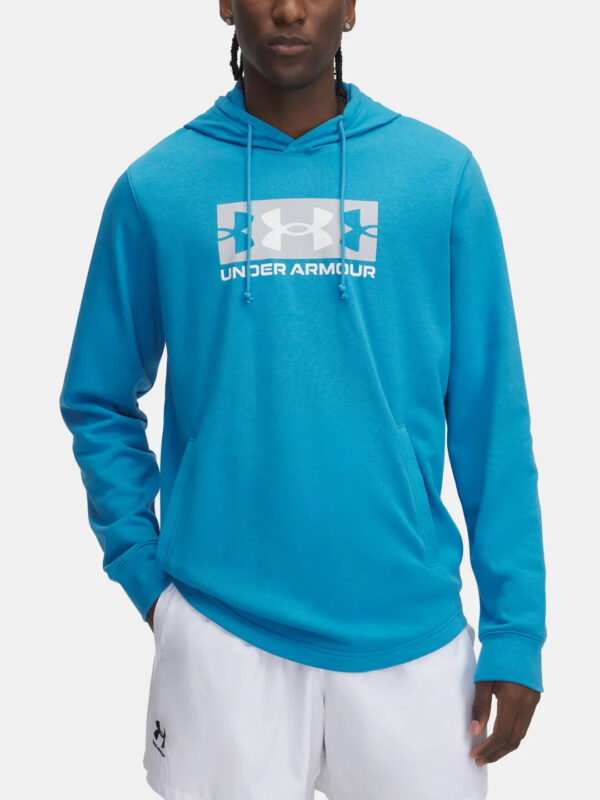 Men's Under Armour Rival Terry Logo Hood Sweatshirt