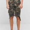Men's Vintage Cargo Shorts - Olive/Camouflage