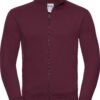 Men's Zip Up Sweatshirt - Authentic R267M 80% Plain Ring-Spun Cotton 20% Polyester (Three-Layer Fabric) 280g