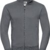 Men's Zip Up Sweatshirt - Authentic R267M 80% Plain Ring-Spun Cotton 20% Polyester (Three-Layer Fabric) 280g