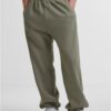 Men's basic sweatpants Fluffy light olive