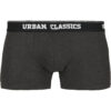 Men's boxers Double Pack black/charcoal