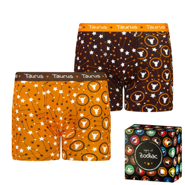Men's boxers Frogies Zodiac Bika 2P Gift box