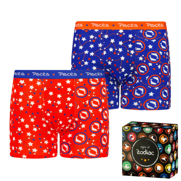 Men's boxers Frogies Zodiac Halak 2P Gift box