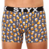 Men's boxers Styx long art sports rubber beer