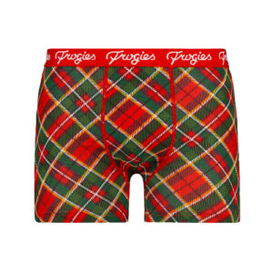 Men's boxers Tartan Frogies Christmas