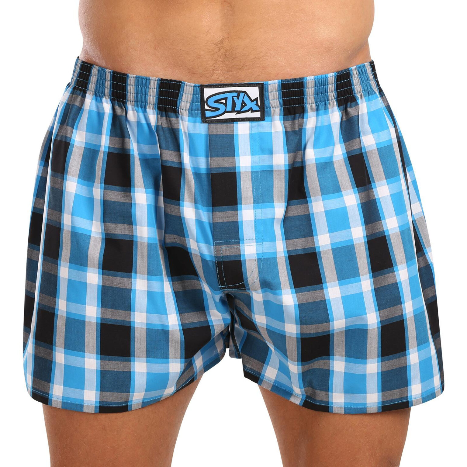 Men's briefs Styx classic rubber oversized multicolor