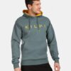 Men's cotton hooded sweatshirt Kilpi SALAMANA-M Dark green