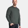 Men's crewneck sweatshirt Kilpi OIRAN-M Dark green