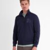 Men's dark blue zip-up sweatshirt LERROS - Men's