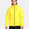 Men's down jacket Kilpi PYRAMIDEN-M Yellow